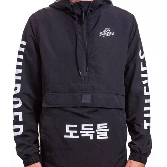 100 thieves original windbreaker